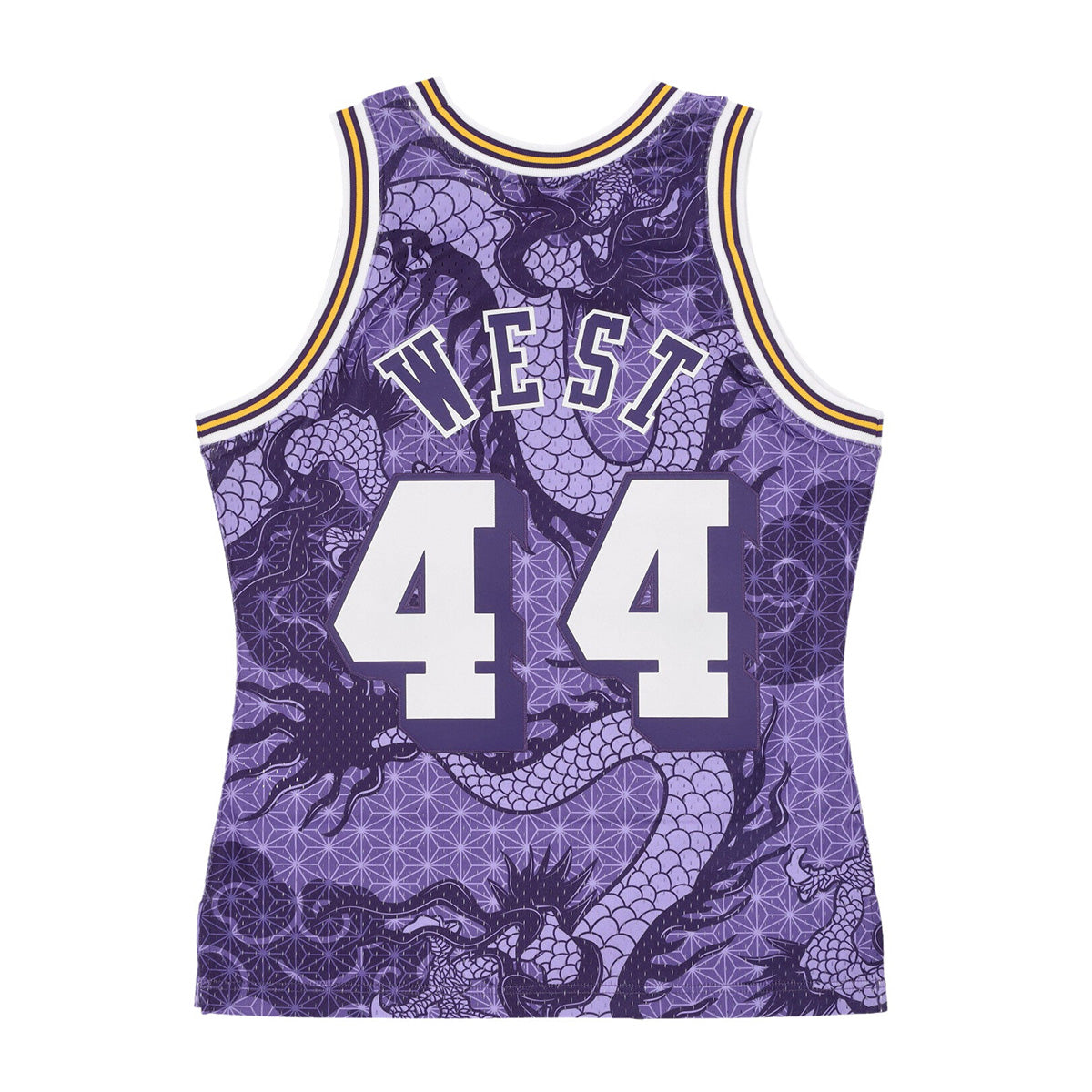 MITCHELL & NESS - NBA ASIAN HERITAGE 6.0 FASHION SWINGMAN JERSEY LAKERS 1971 JERRY WEST