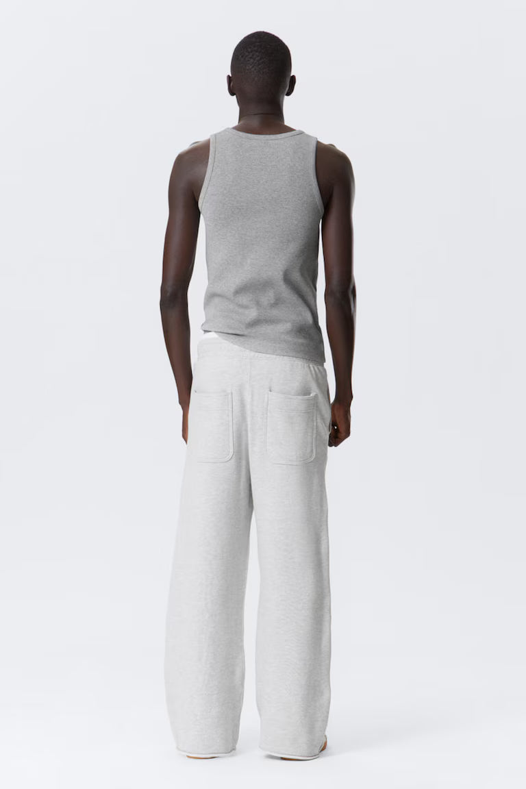 WEEKDAY - ASTRO LOOSE TERRY SWEATPANTS