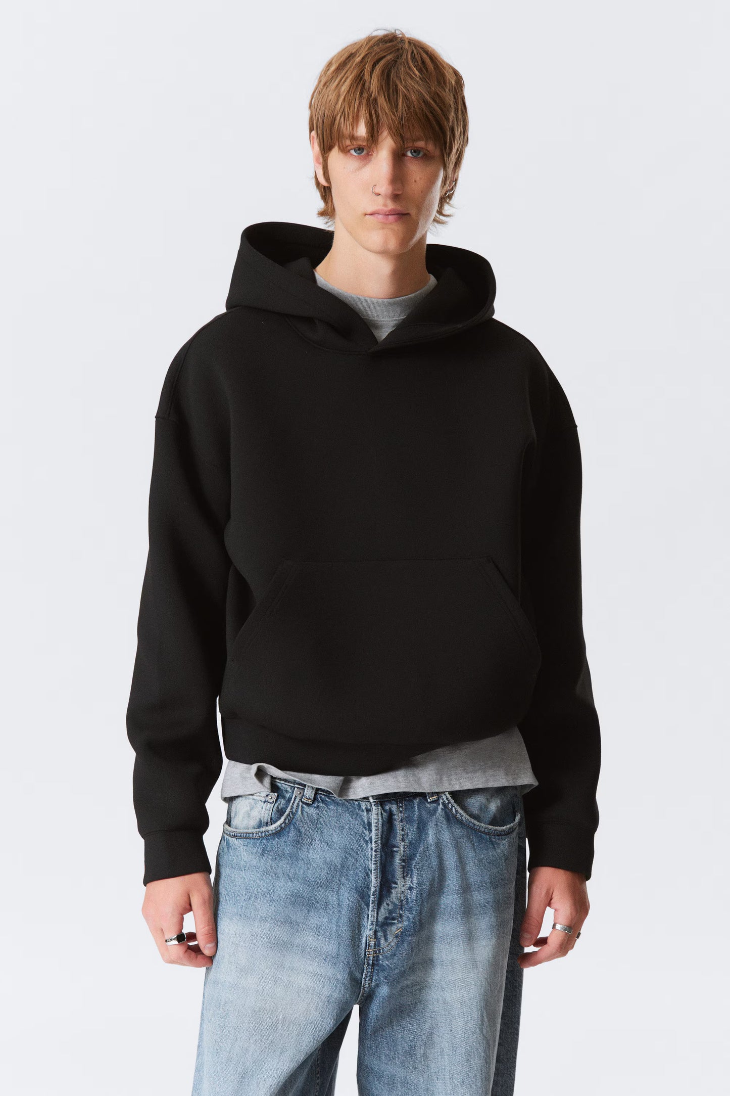 WEEKDAY - SIMON SCUBA ZIP HOODIE