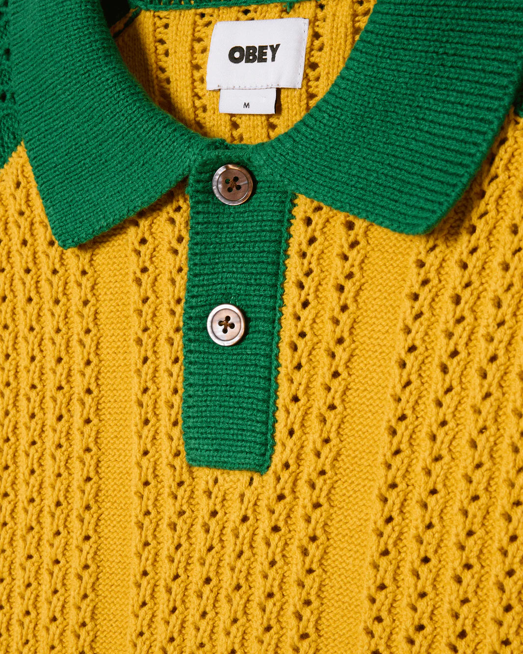 OBEY - ABEL POLO SWEATER