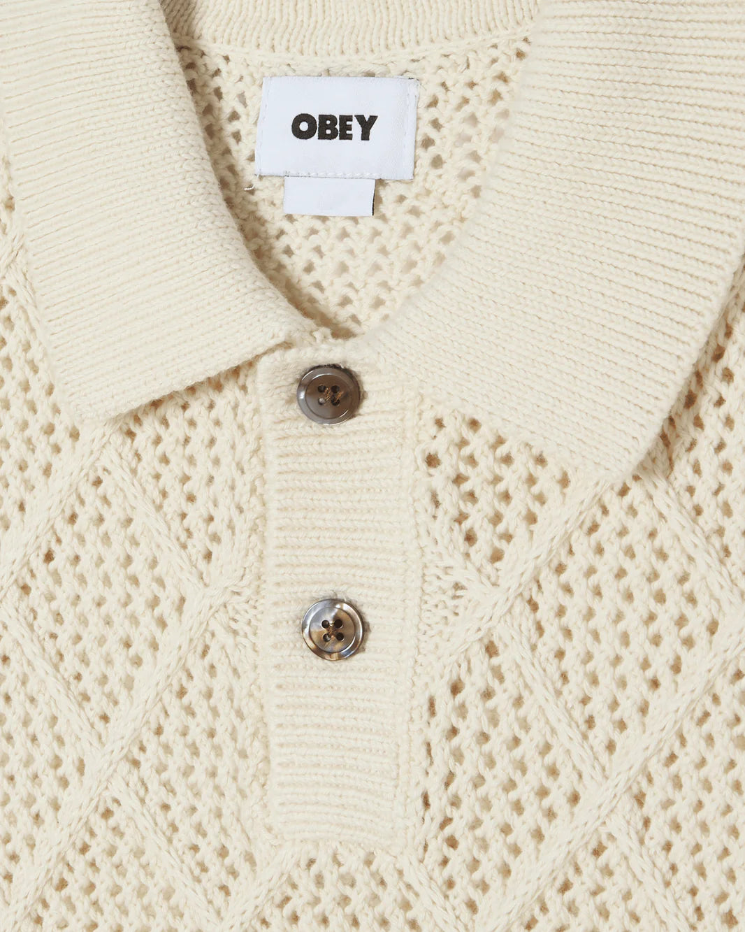 OBEY - ERYK POLO SWEATER