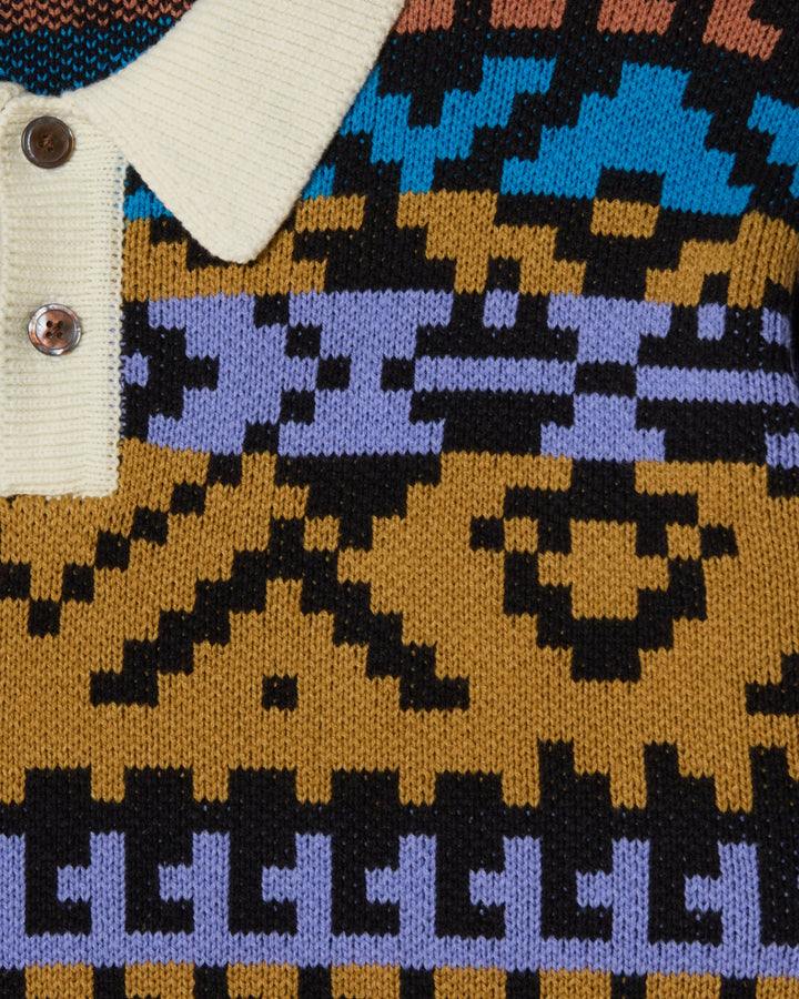 OBEY - GEO POLO SWEATER