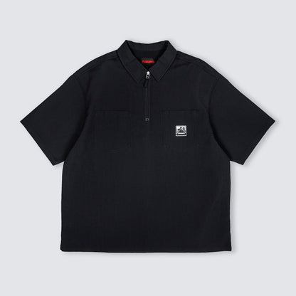 PLEASURES - ELECTRON ZIP POLO