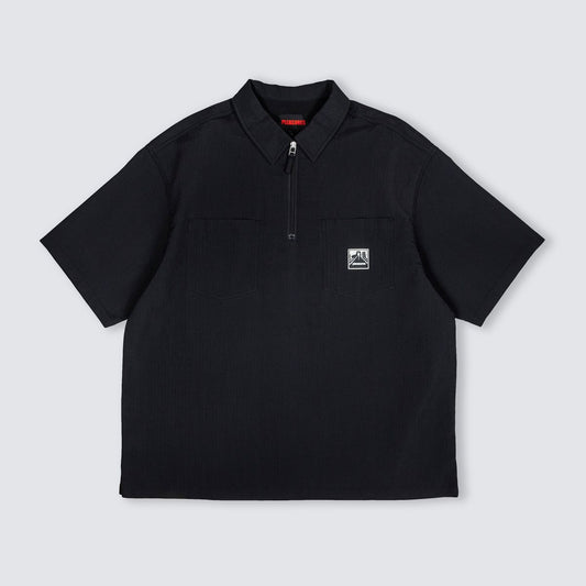 PLEASURES - ELECTRON ZIP POLO