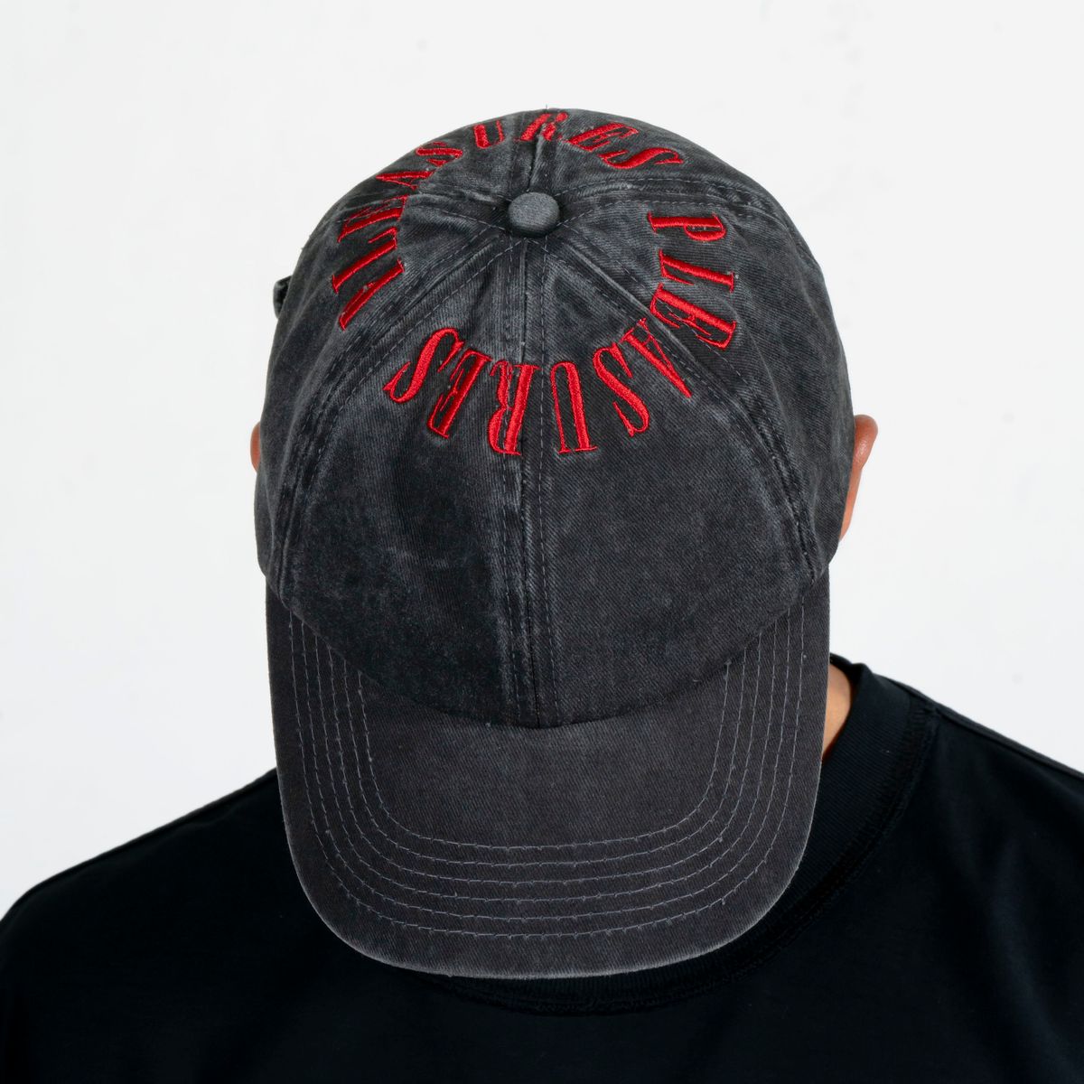 PLEASURES - ONYX CROWN WASHED CAP