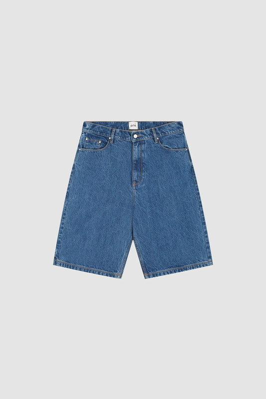 ARTE - ROUND POCKET DENIM SHORTS