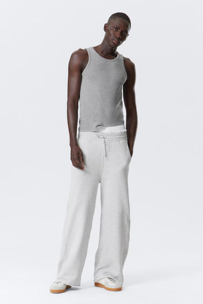 WEEKDAY - ASTRO LOOSE TERRY SWEATPANTS