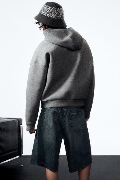 WEEKDAY - SIMON SCUBA ZIP HOODIE