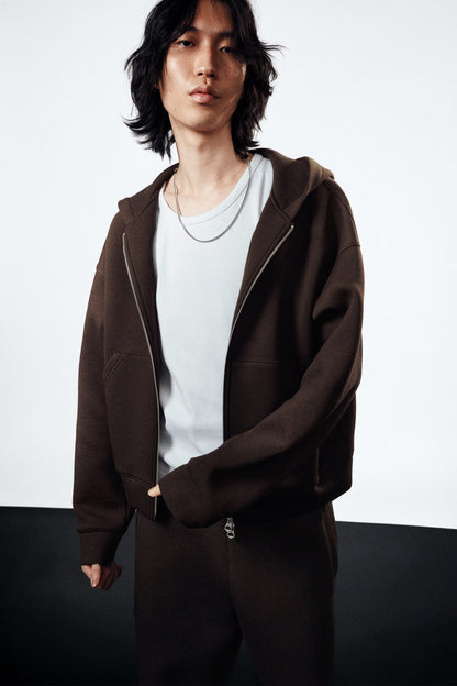 WEEKDAY - SIMON SCUBA ZIP HOODIE