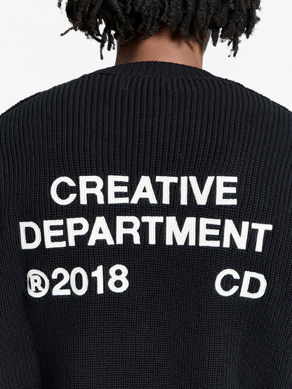RETERNITY - CREATIVE DEPT KNIT SWEATER