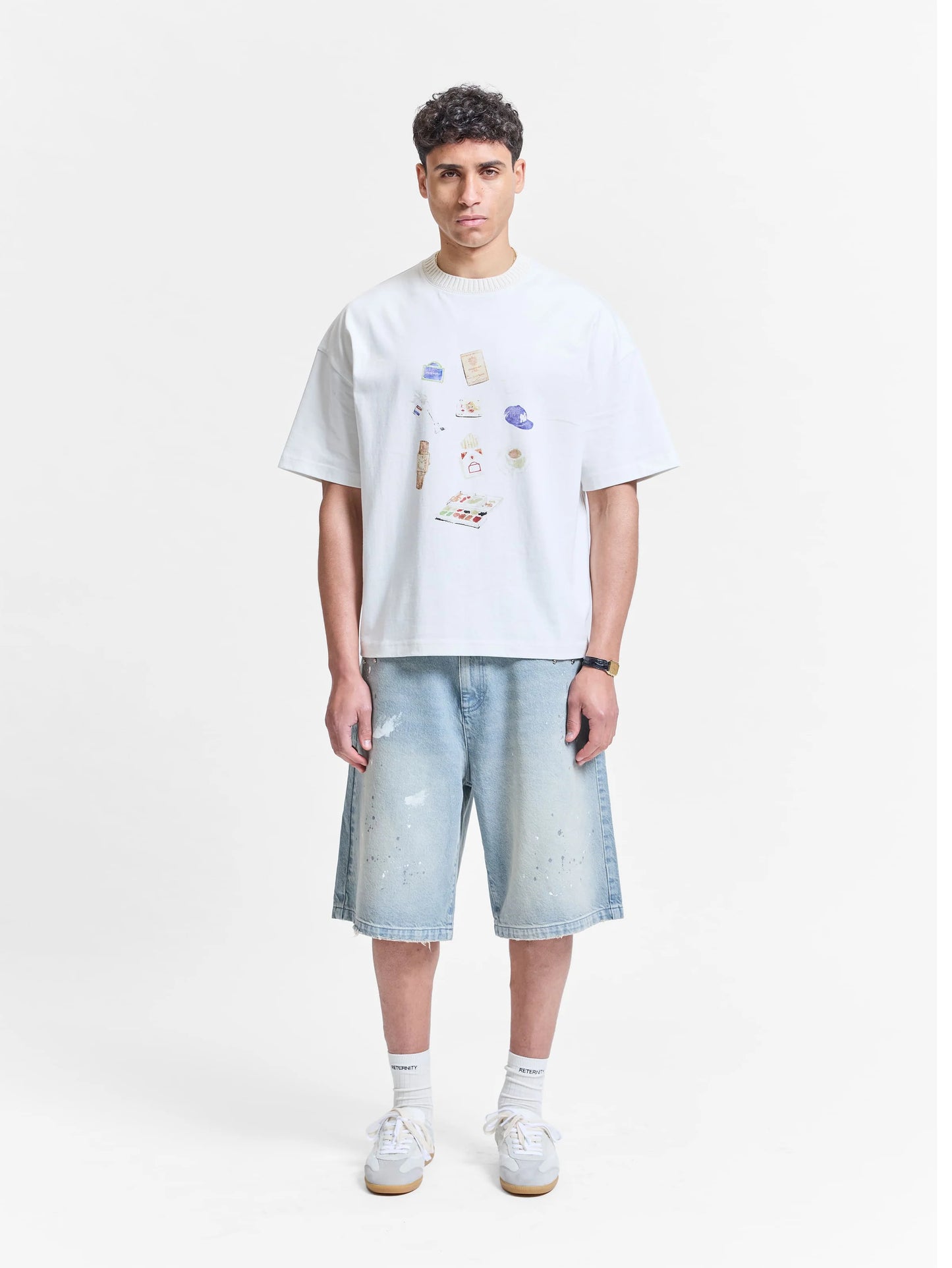 RETERNITY - STUDDED JORTS