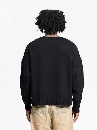 RETERNITY -ÉVÉNIE LOGO KNIT SWEATER