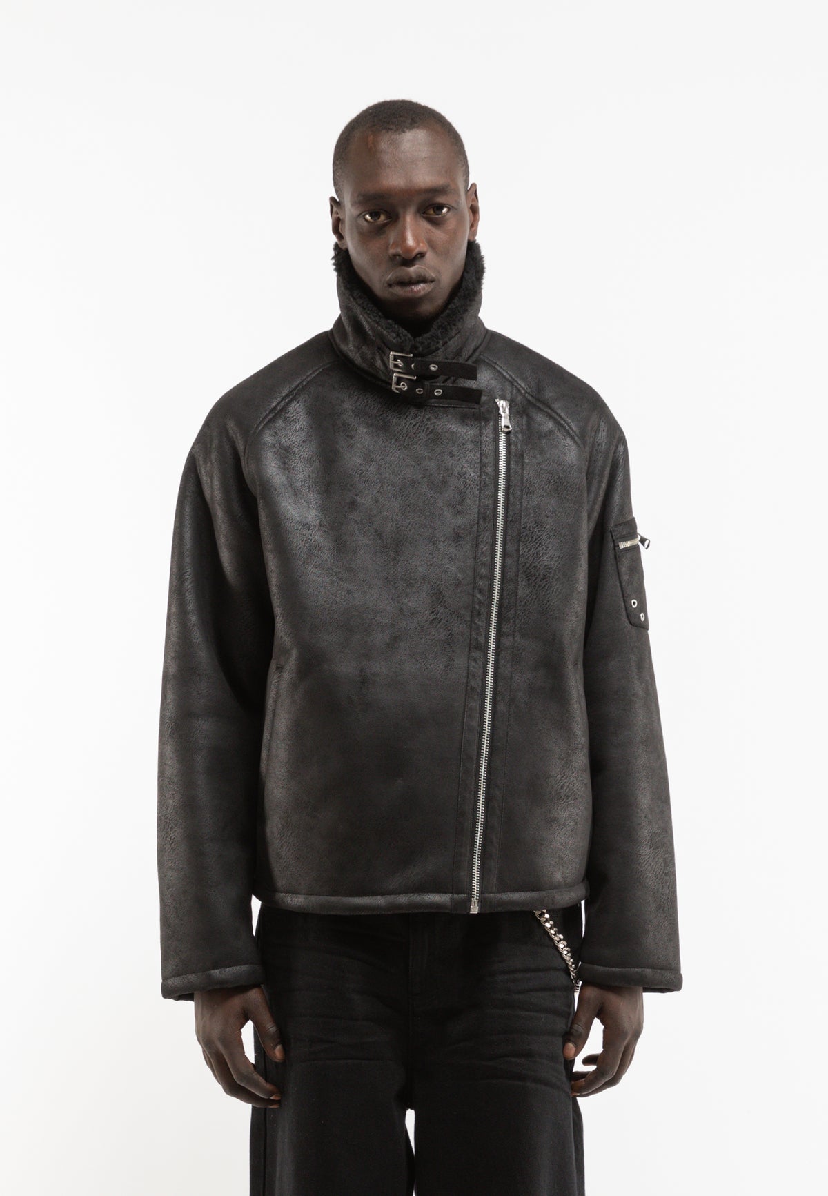 RETERNITY - AÉRO SHEARLING JACKET