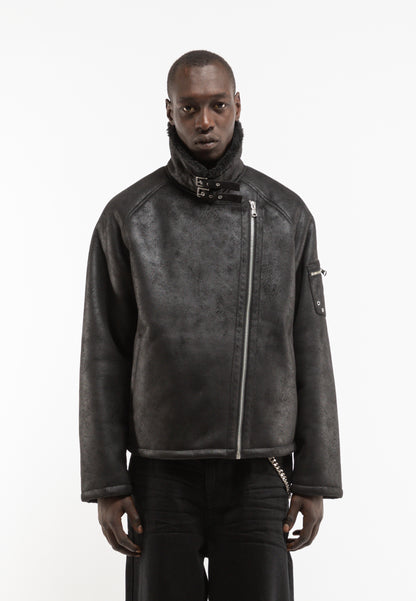 RETERNITY - AÉRO SHEARLING JACKET