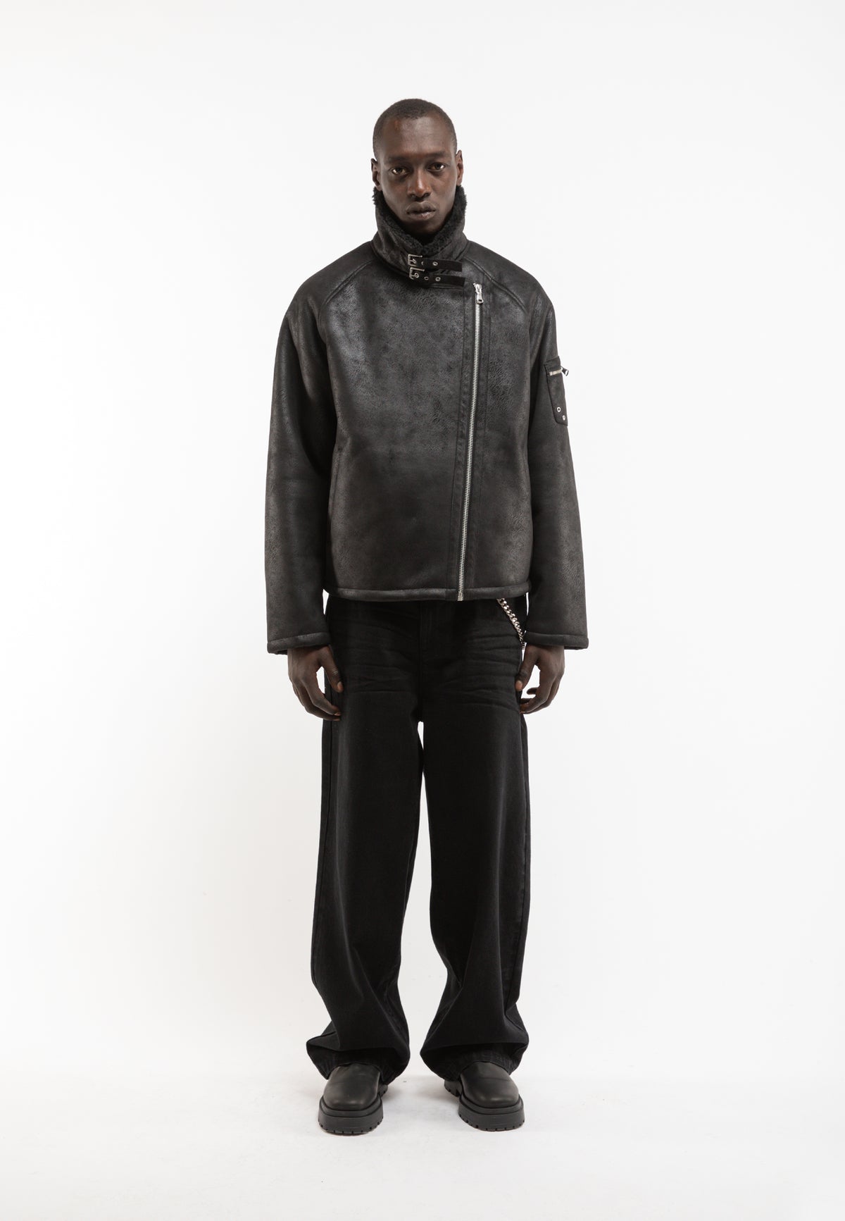 RETERNITY - AÉRO SHEARLING JACKET