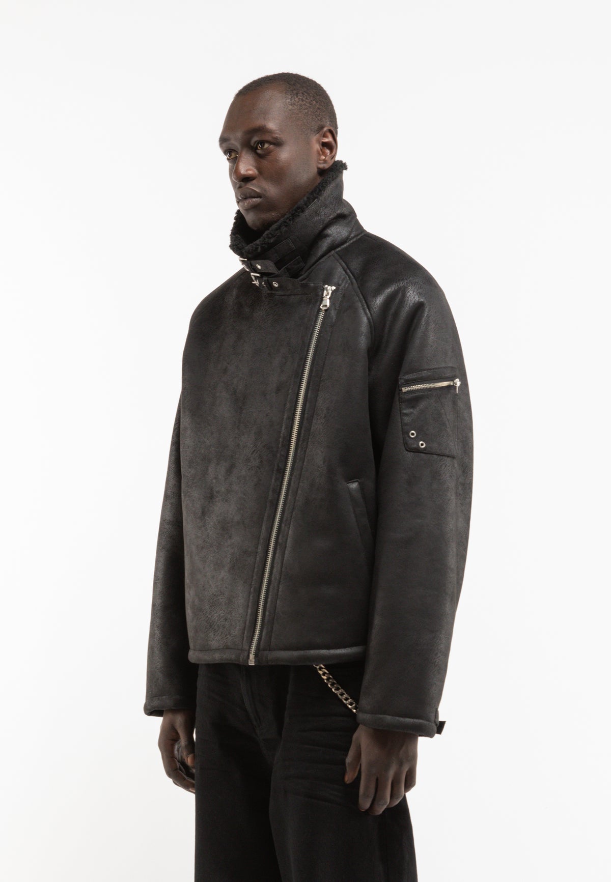 RETERNITY - AÉRO SHEARLING JACKET