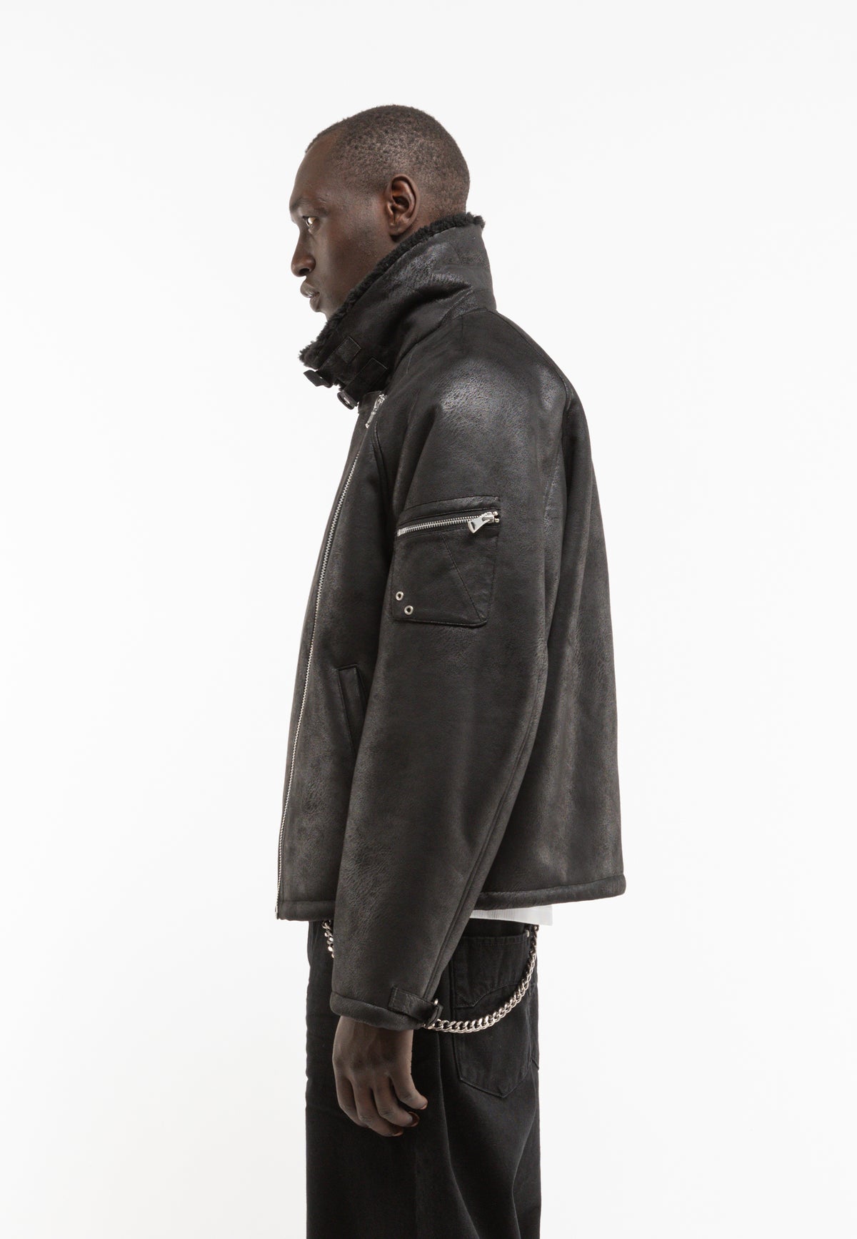 RETERNITY - AÉRO SHEARLING JACKET
