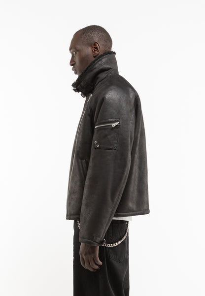 RETERNITY - AÉRO SHEARLING JACKET
