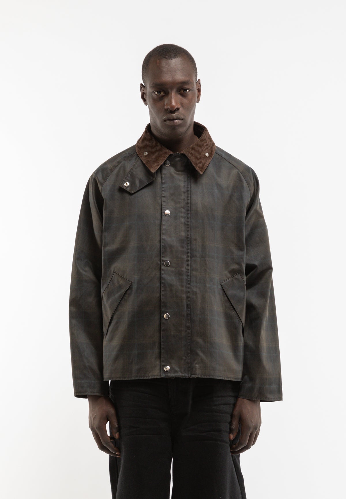 RTERNITY - CHECKERED WAXED HUNTING JACKET
