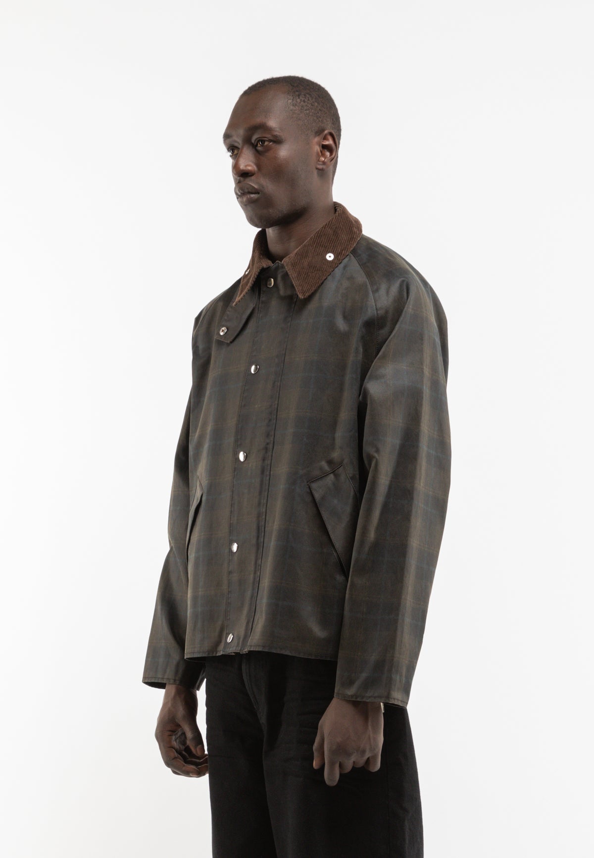 RTERNITY - CHECKERED WAXED HUNTING JACKET