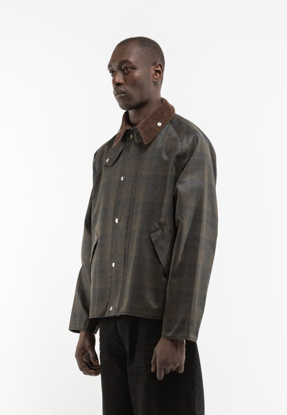 RTERNITY - CHECKERED WAXED HUNTING JACKET