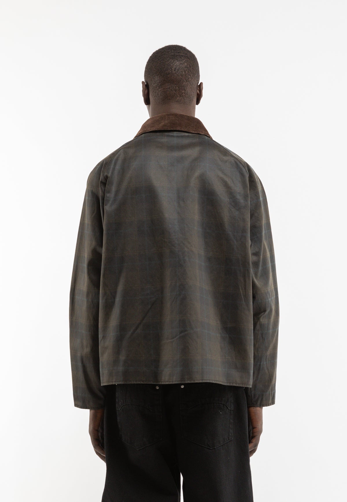 RTERNITY - CHECKERED WAXED HUNTING JACKET
