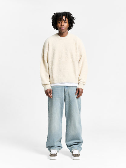 RETERNITY - ESSENTIAL FURRY KNIT SWEATER