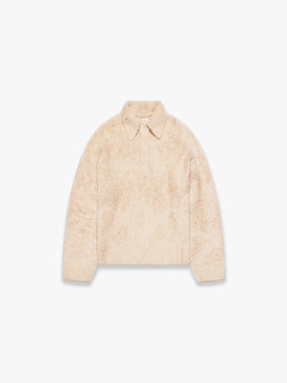 RETERNITY - CLAIR FURRY KNIT POLO