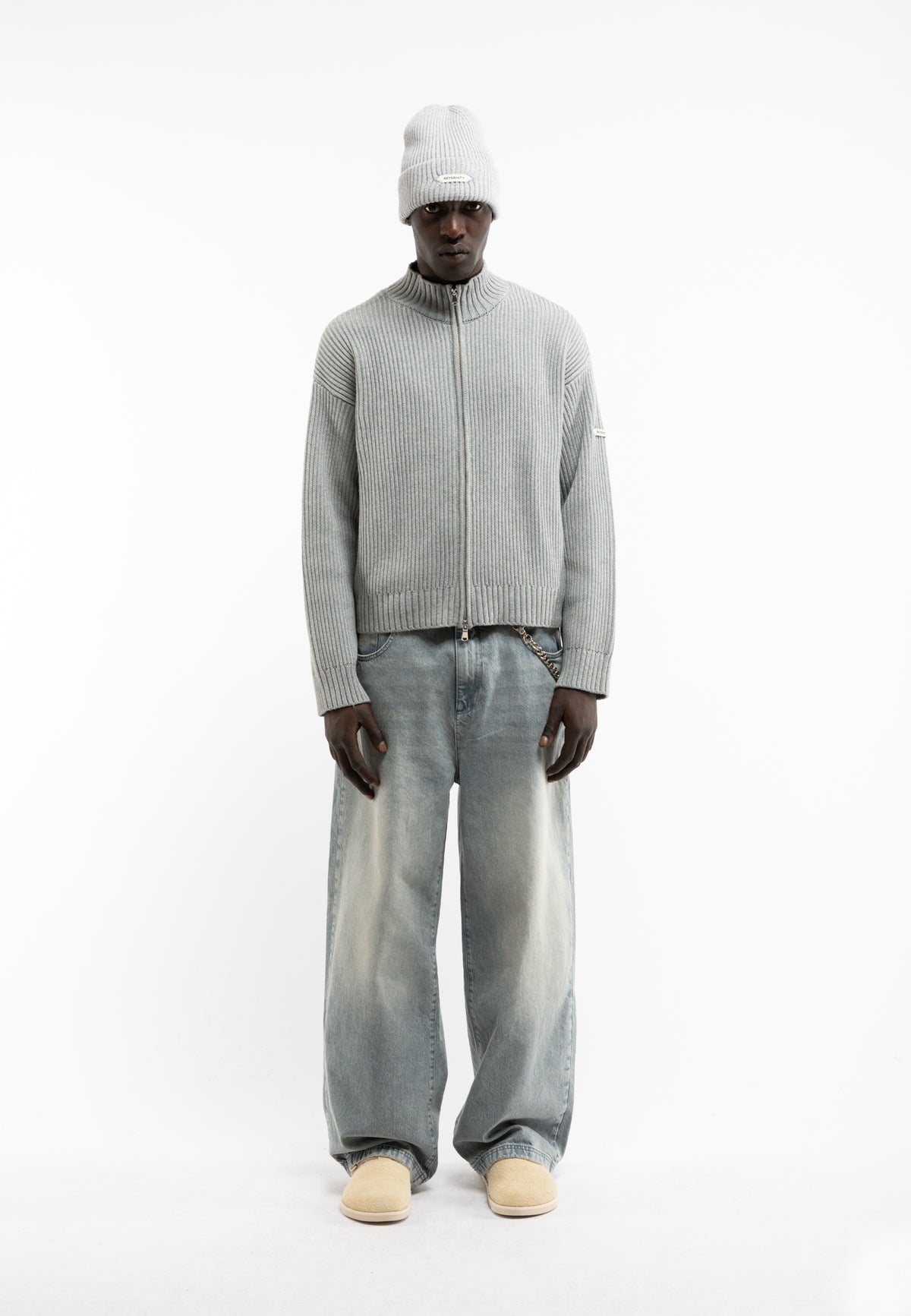 RETERNITY - L’ATELIER LINE KNIT ZIPPER