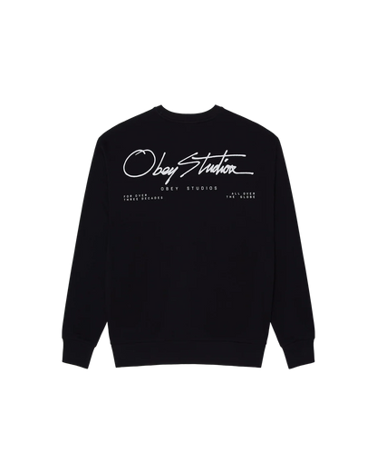 OBEY - AUTOGRAPH CREWNECK