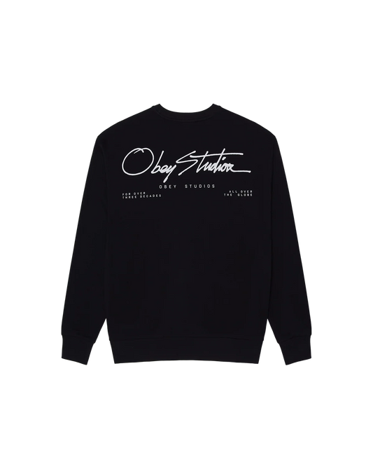 OBEY - AUTOGRAPH CREWNECK