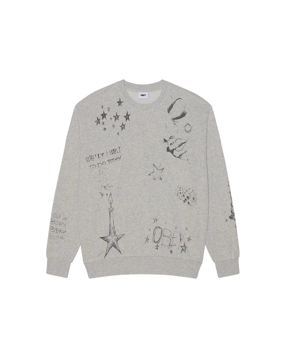 OBEY - DREAMS CREWNECK