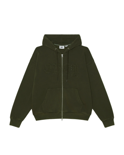 OBEY - GOTHIC ZIP HOOD