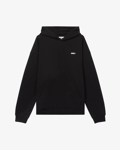 OBEY - BOLD STAR EXTRA HEAVY PULLOVER HOODIE