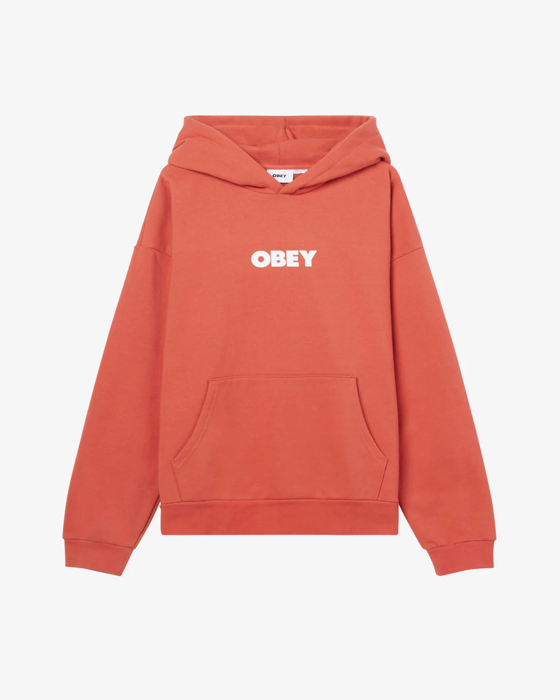 OBEY - OBEY BOLD EXTRA HEAVY PULLOVER HOODIE