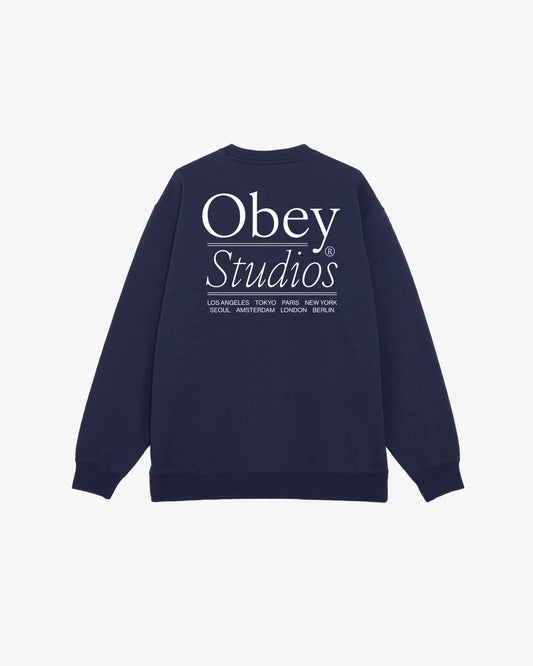 OBEY - OBEY STUDIOS PREMIUM CREWNECK