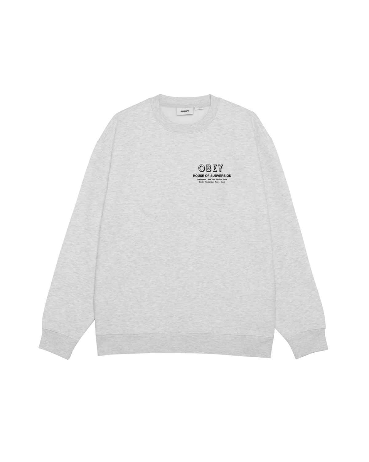 OBEY - HOUSE OF SUBVERSION PREMIUM CREWNECK