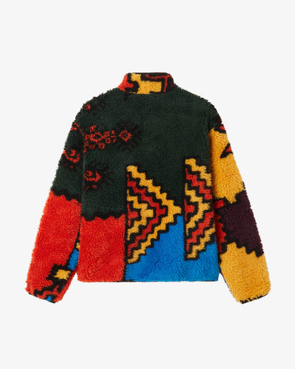 OBEY - MOROCCAN RUG SHERPA JACKET