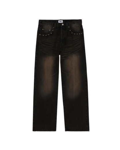OBEY - STUDDED BOXCAR STRAIGHT LEG DENIM