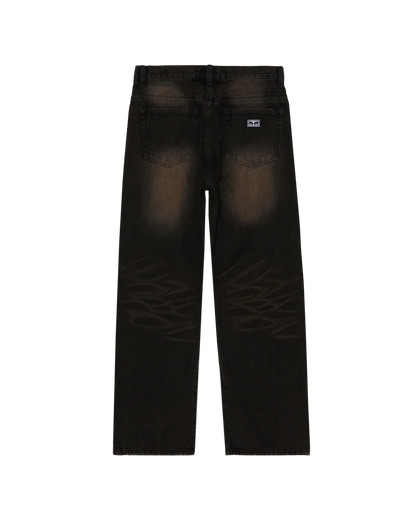 OBEY - STUDDED BOXCAR STRAIGHT LEG DENIM