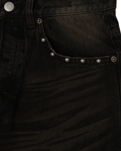 OBEY - STUDDED BOXCAR STRAIGHT LEG DENIM