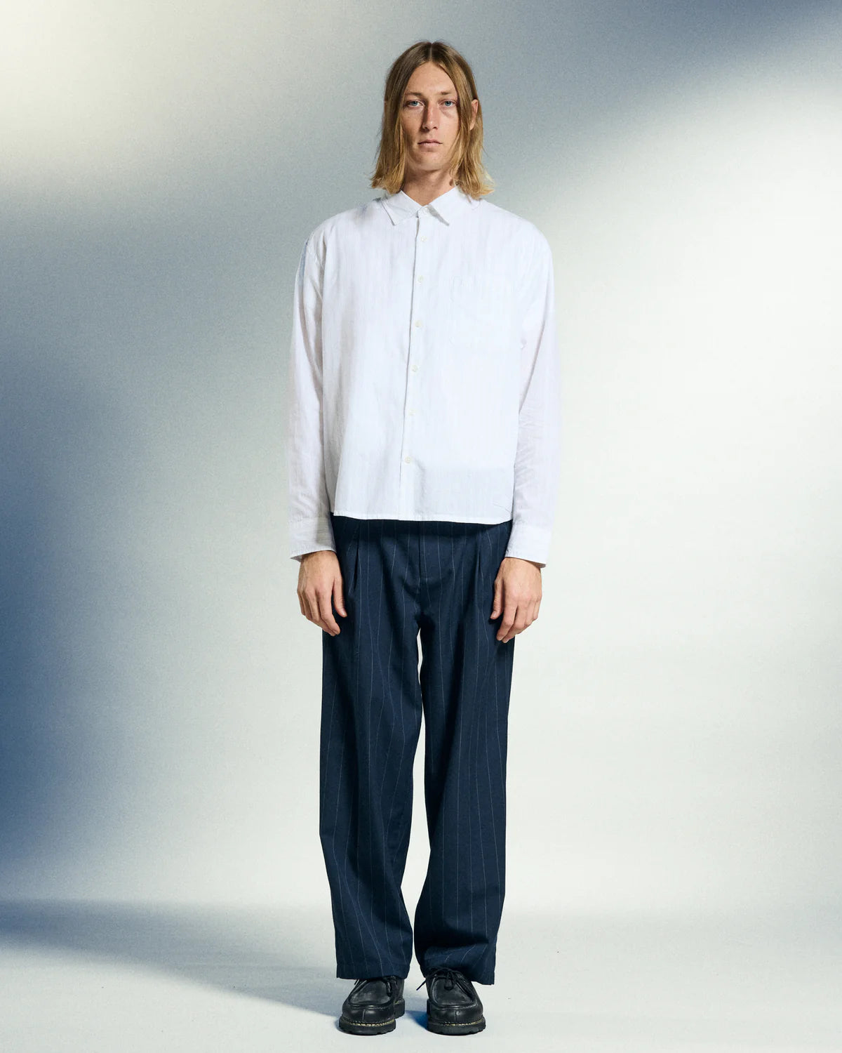 OBEY - DEAN STRIPE PLEATED PANT