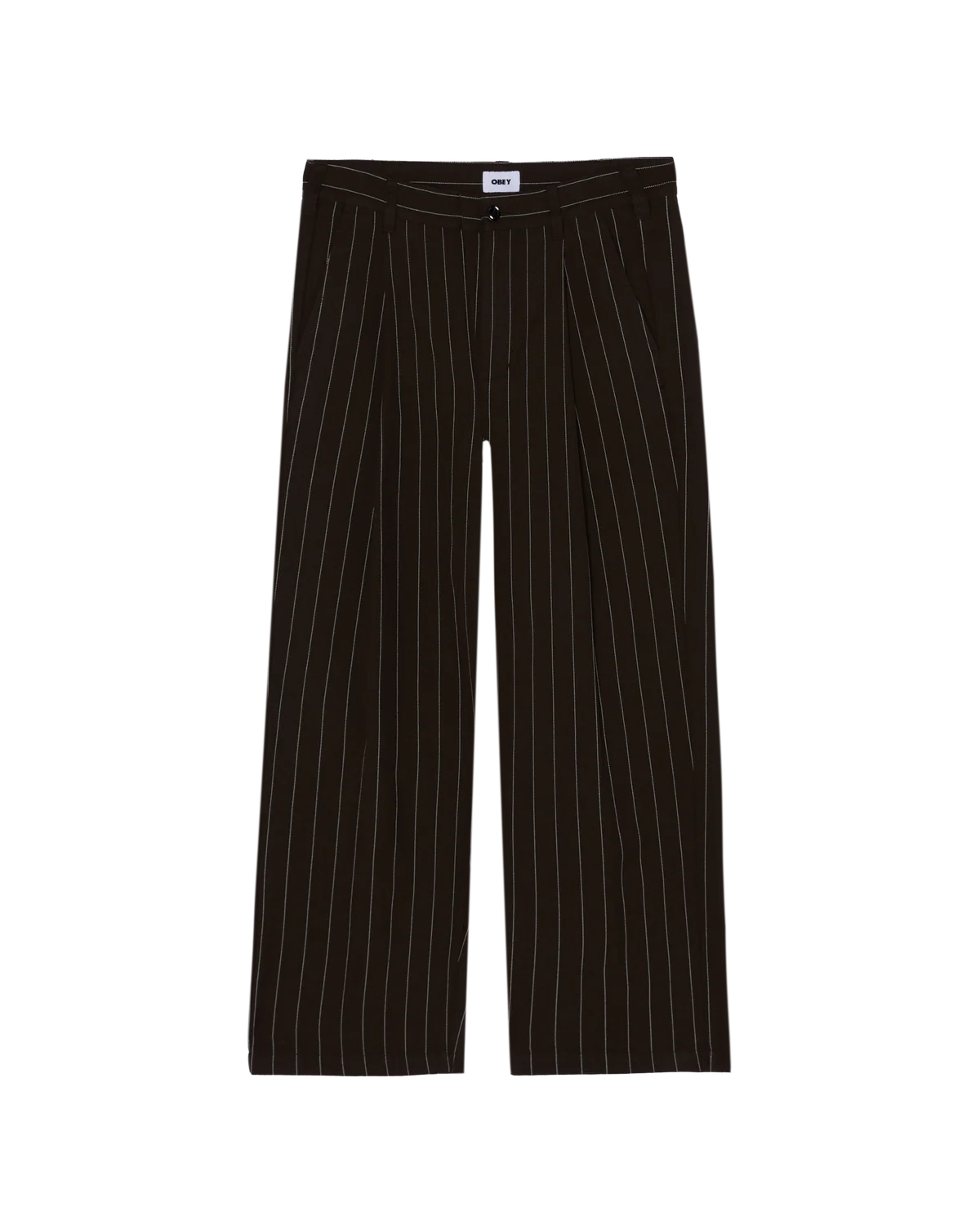 OBEY - DEAN STRIPE PLEATED PANT