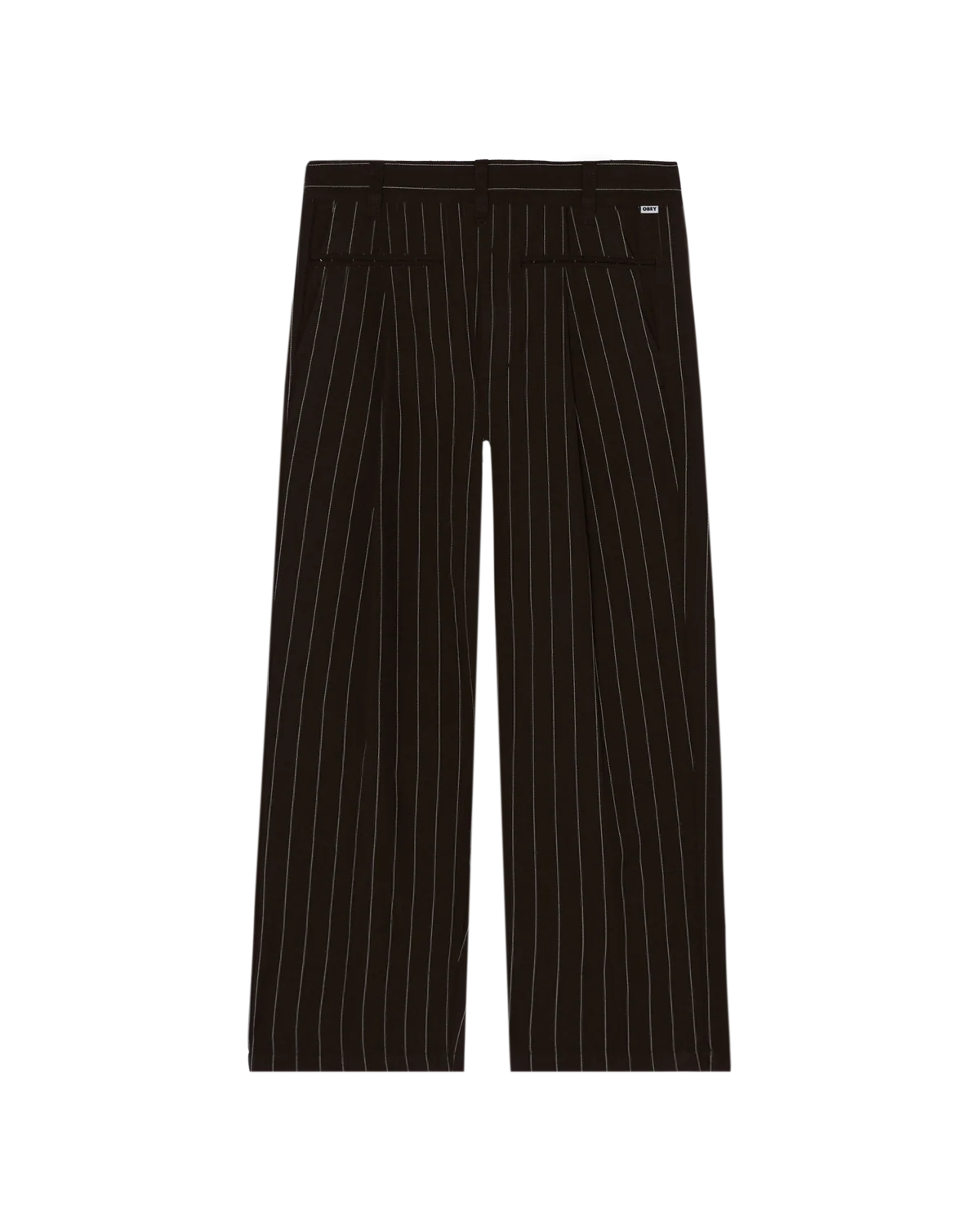 OBEY - DEAN STRIPE PLEATED PANT
