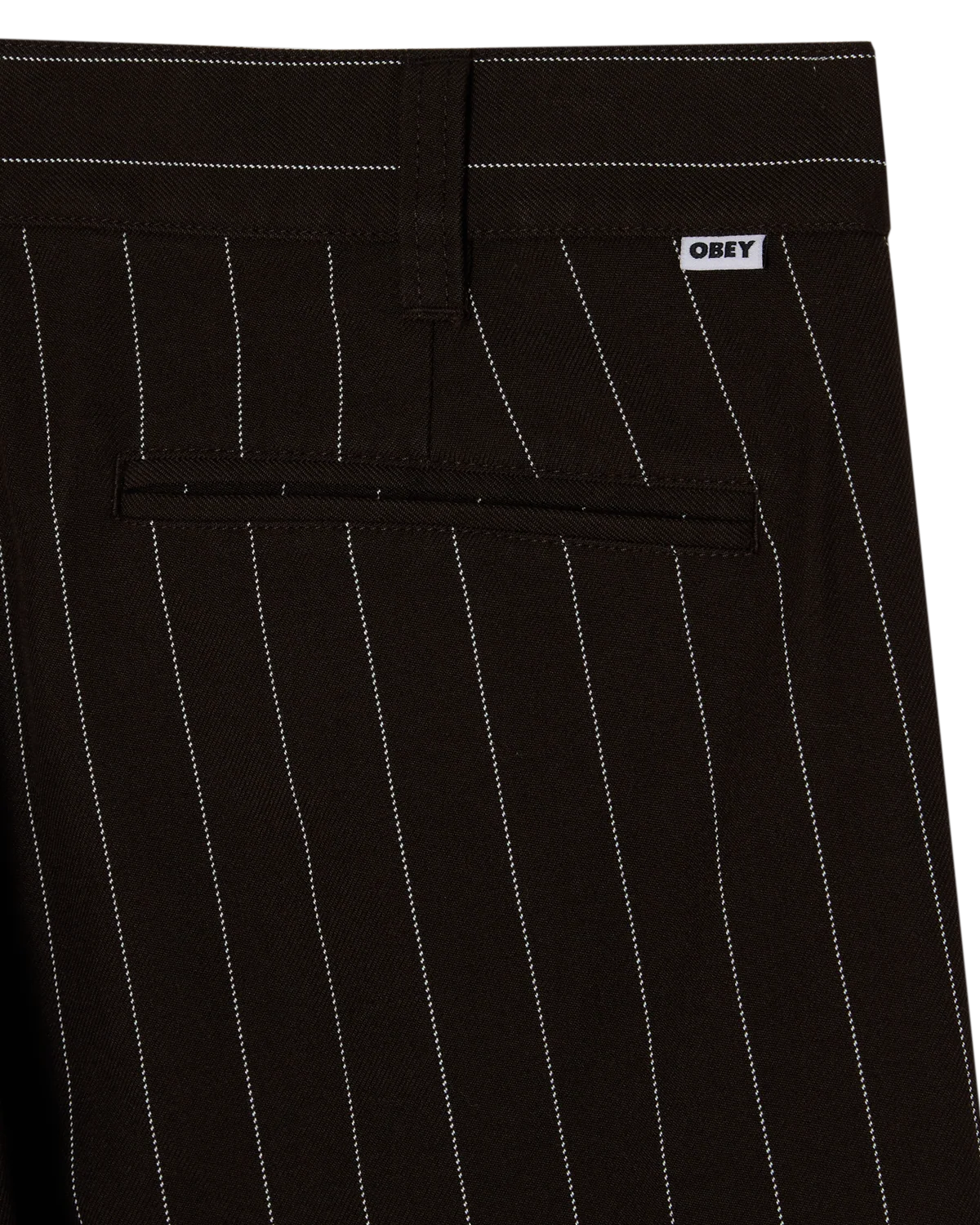 OBEY - DEAN STRIPE PLEATED PANT