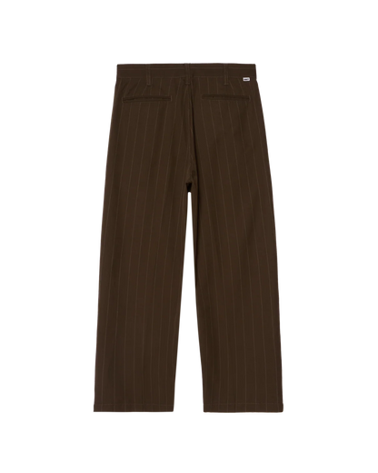OBEY - DEAN STRIPE PLEATED PANT