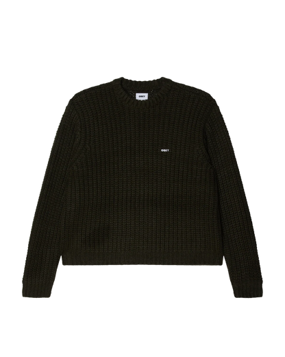 OBEY - BOLD CHUNKY SWEATER