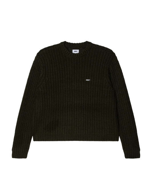 OBEY - BOLD CHUNKY SWEATER