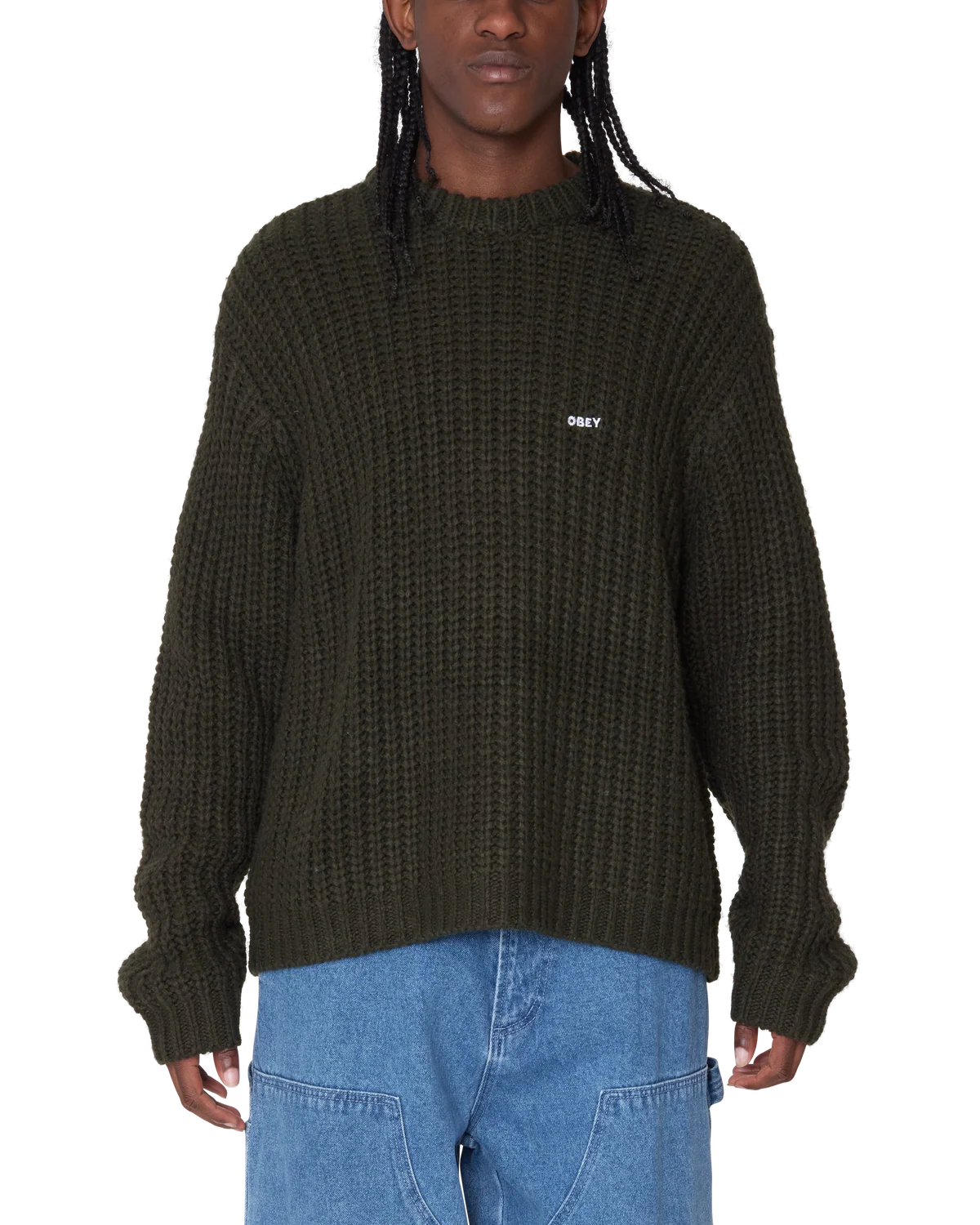 OBEY - BOLD CHUNKY SWEATER