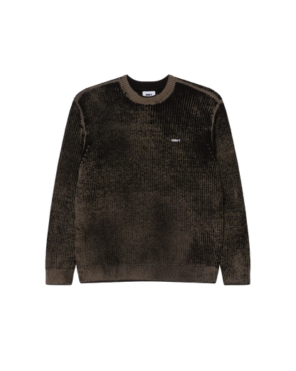 OBEY - SPRAY EFFECT SWEATER